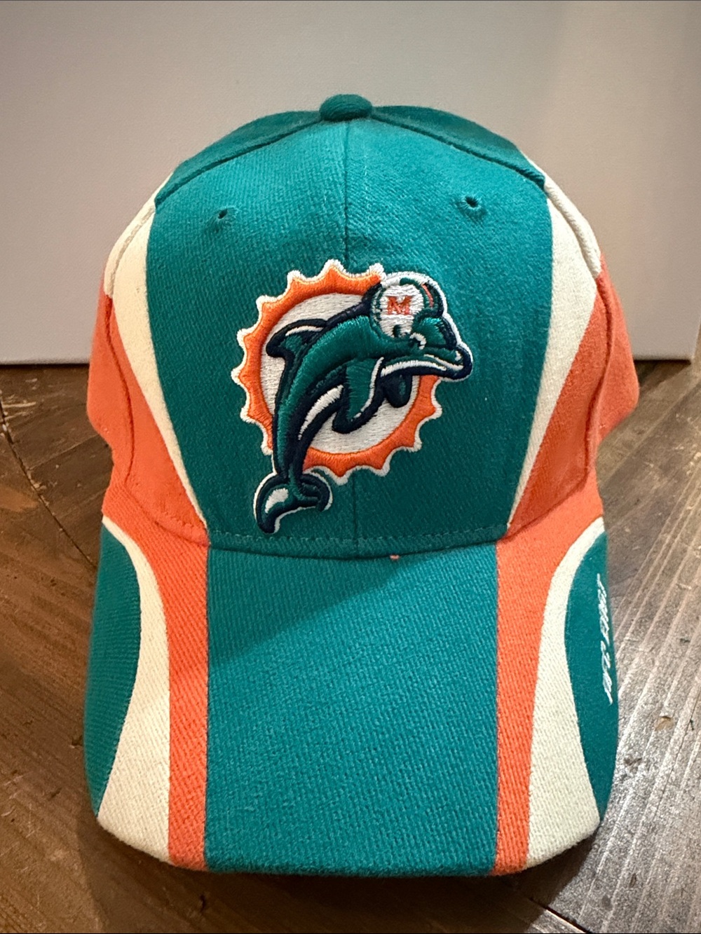 Reebok Teal, Orange and White Miami Dolphins Men's Cap